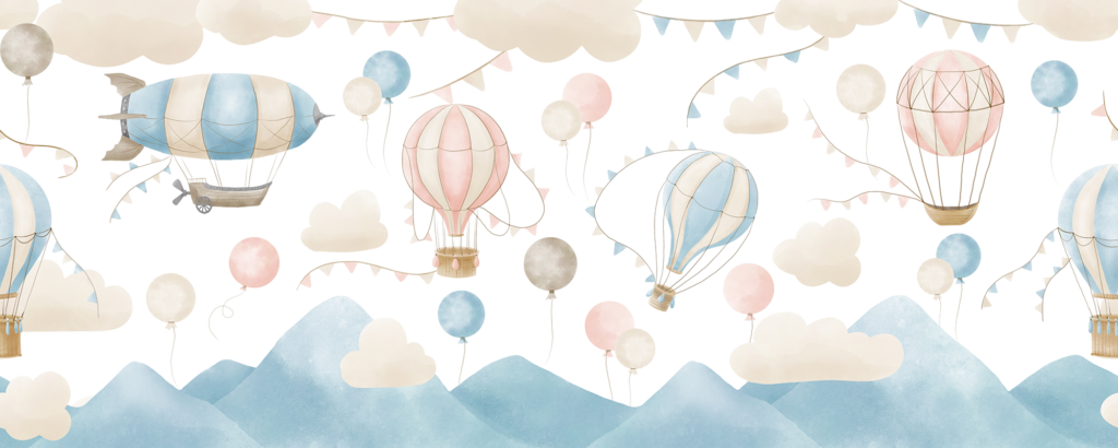 Kinderkamer | Luchtballonnen
