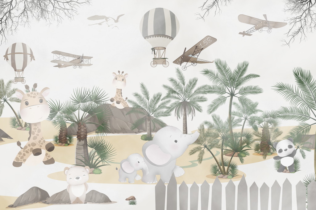 Kinderkamer | Jungle vrienden